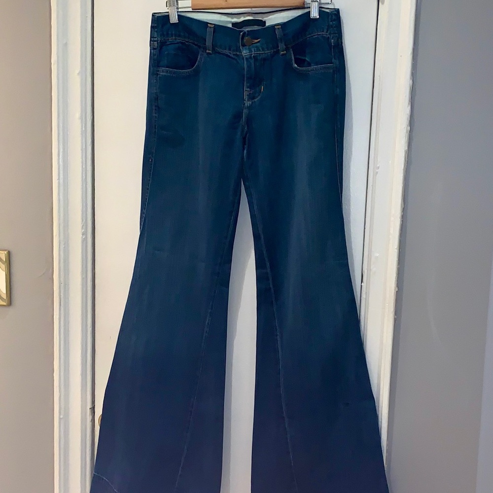 J BRAND KAT Four Pocket Wide Leg Jeans Size 27